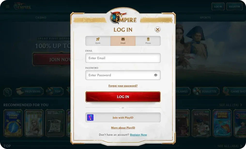 images myempire casino